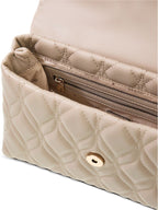 Taupe - GUESS Sac bandoulière Maxine Flap Crossbody