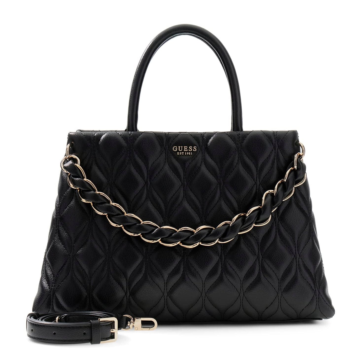 Noir - GUESS Sac bandoulière Maxine Girlfriend Satchel