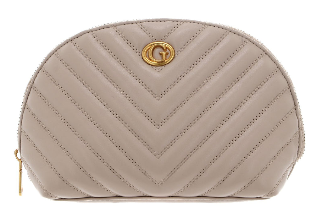Beige - GUESS Trousse de toilette Dome