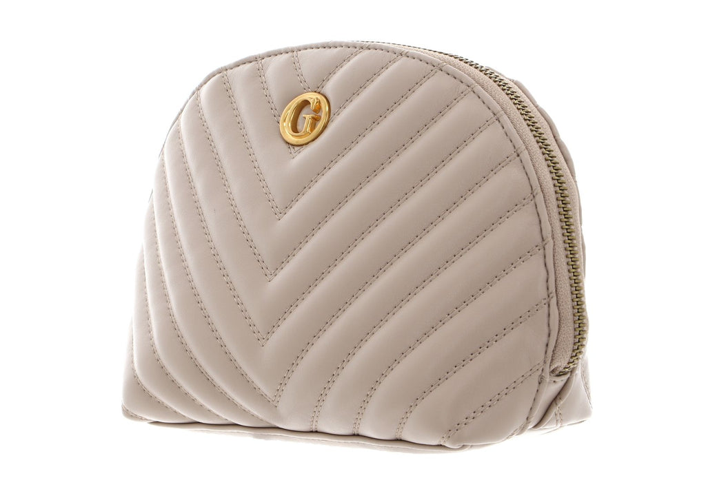 Beige - GUESS Trousse de toilette Dome