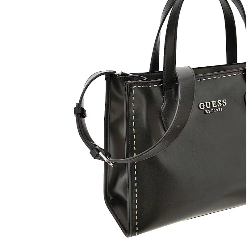 GUESS Sac à main Silvana surpiqûres