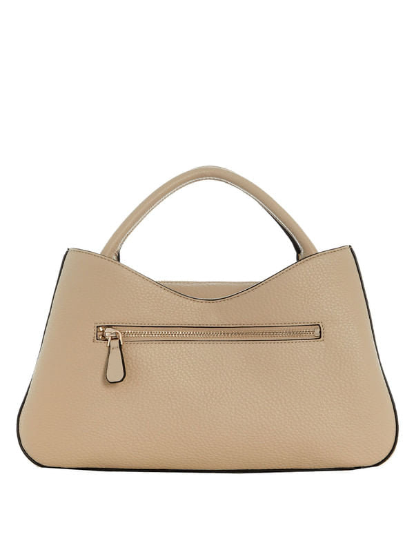 Taupe - GUESS Sac à main Jessa Girlfriend Satchel