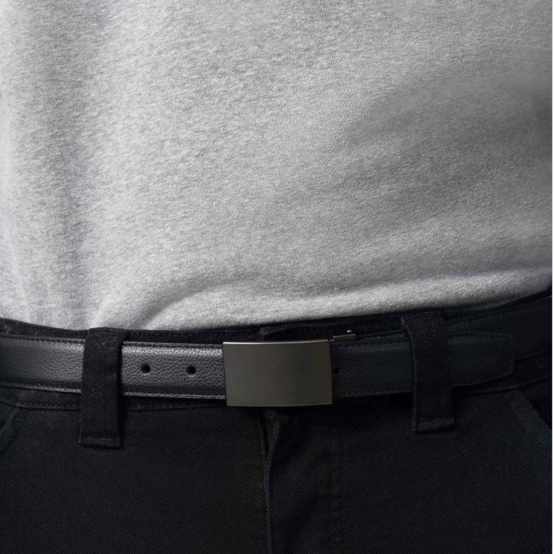 HEXAGONA Ceinture ajustable - Cuir de vachette grainé