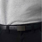 HEXAGONA Ceinture ajustable - Cuir de vachette grainé