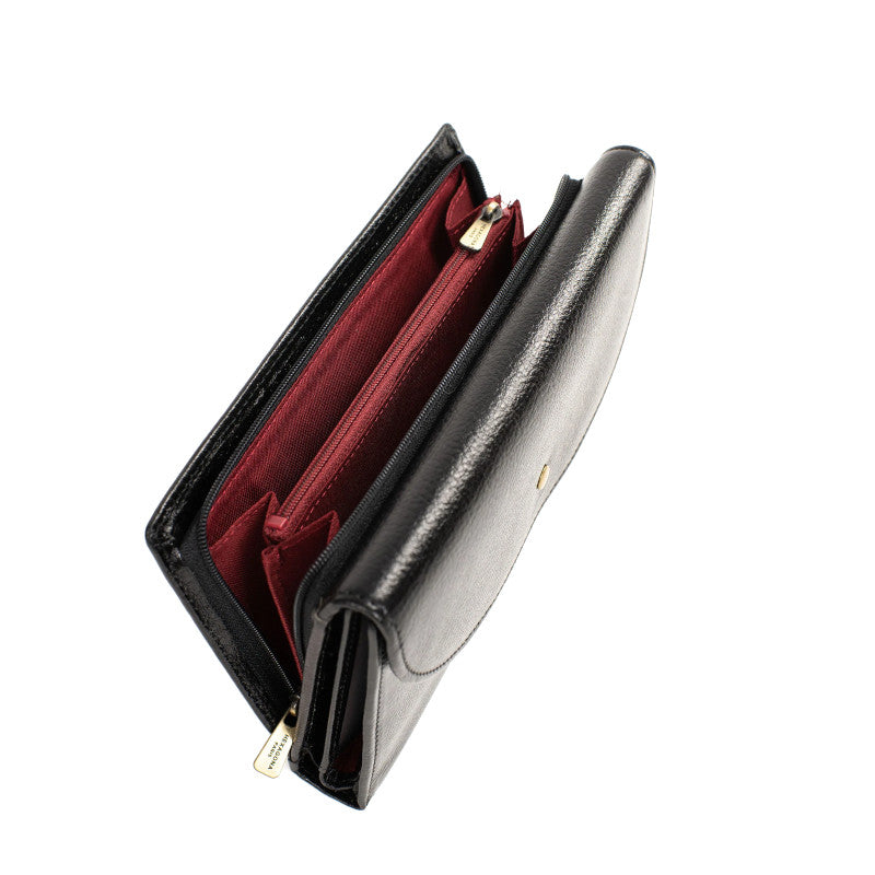 HEXAGONA Compagnon de voyage - 2 volets - Stop RFID - Cuir