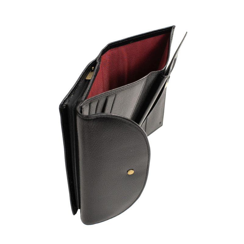 HEXAGONA Compagnon de voyage - 2 volets - Stop RFID - Cuir