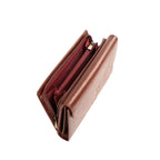 HEXAGONA Compagnon de voyage - 2 volets - Stop RFID - Cuir