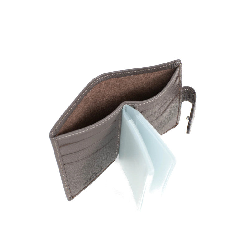 HEXAGONA Porte-cartes - Cuir de vachette grainé
