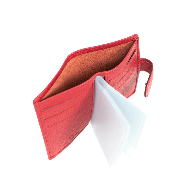 HEXAGONA Porte-cartes - Cuir de vachette grainé