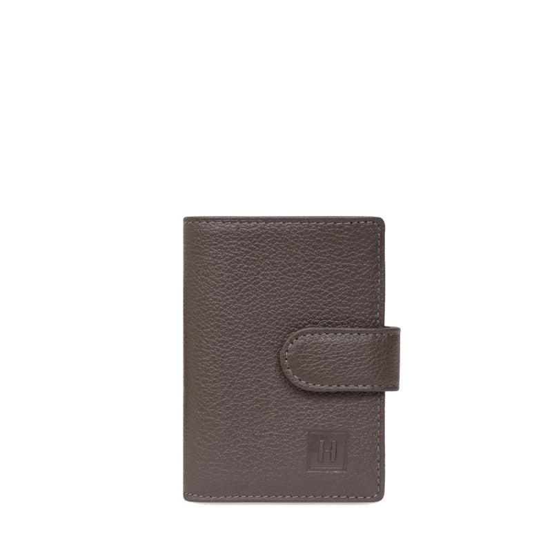 HEXAGONA Porte-cartes - Cuir de vachette grainé