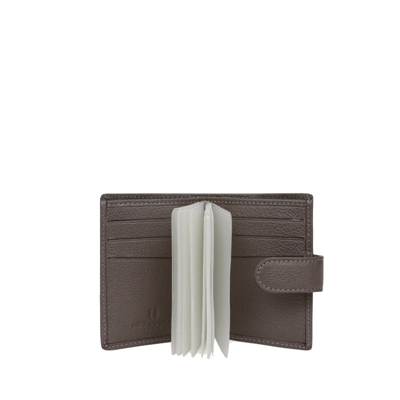 HEXAGONA Porte-cartes - Cuir de vachette grainé