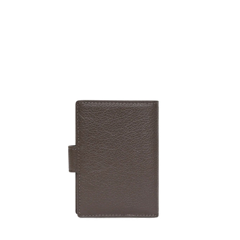 HEXAGONA Porte-cartes - Cuir de vachette grainé