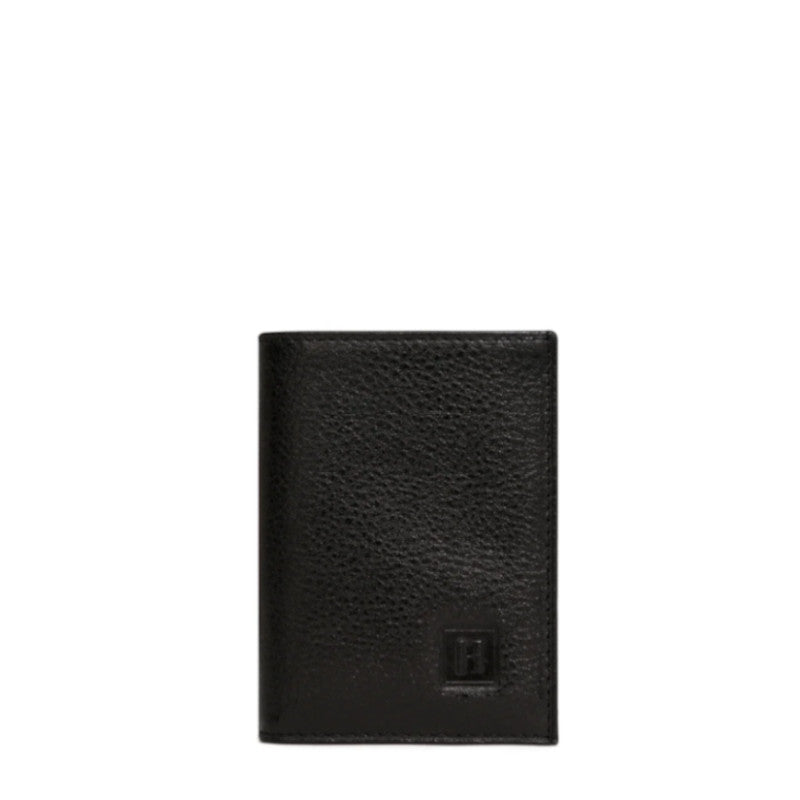 HEXAGONA Porte-cartes -Cuir de vachette végétal collet