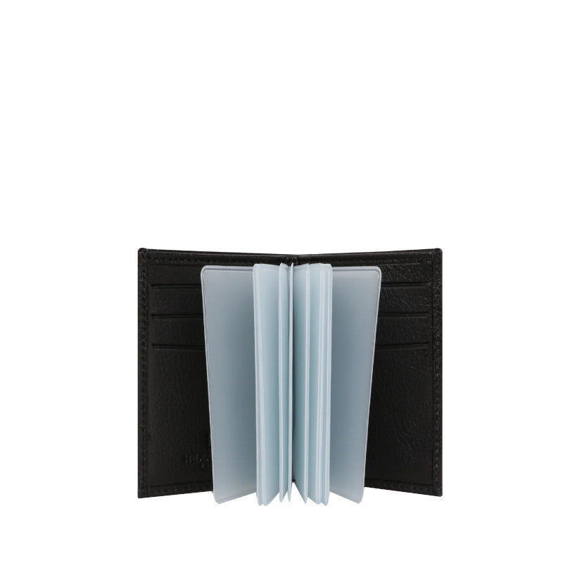 HEXAGONA Porte-cartes -Cuir de vachette végétal collet