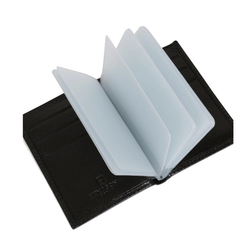 HEXAGONA Porte-cartes -Cuir de vachette végétal collet