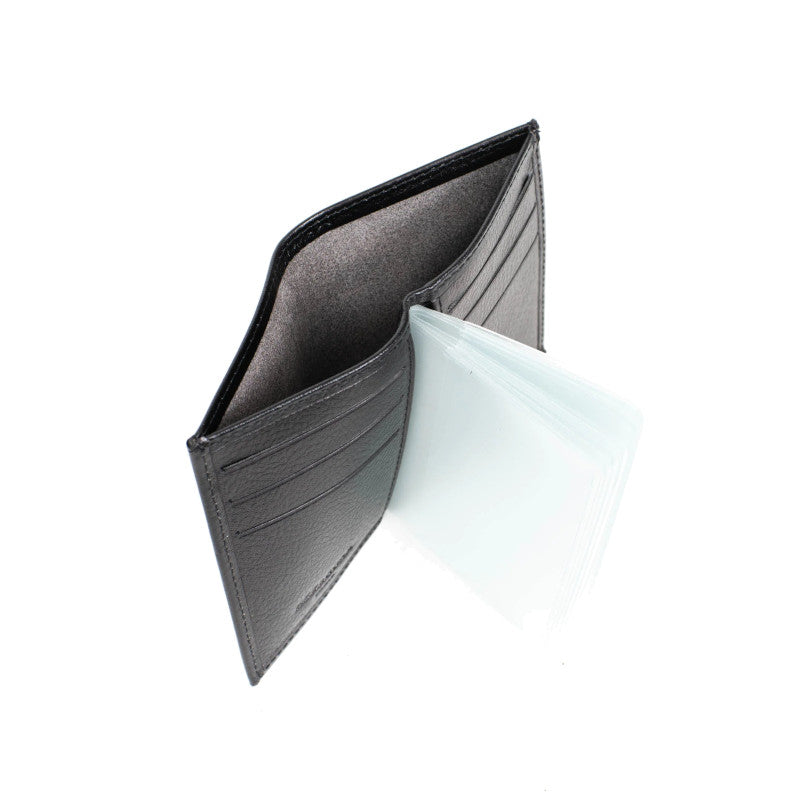 HEXAGONA Porte-cartes -Cuir de vachette végétal collet
