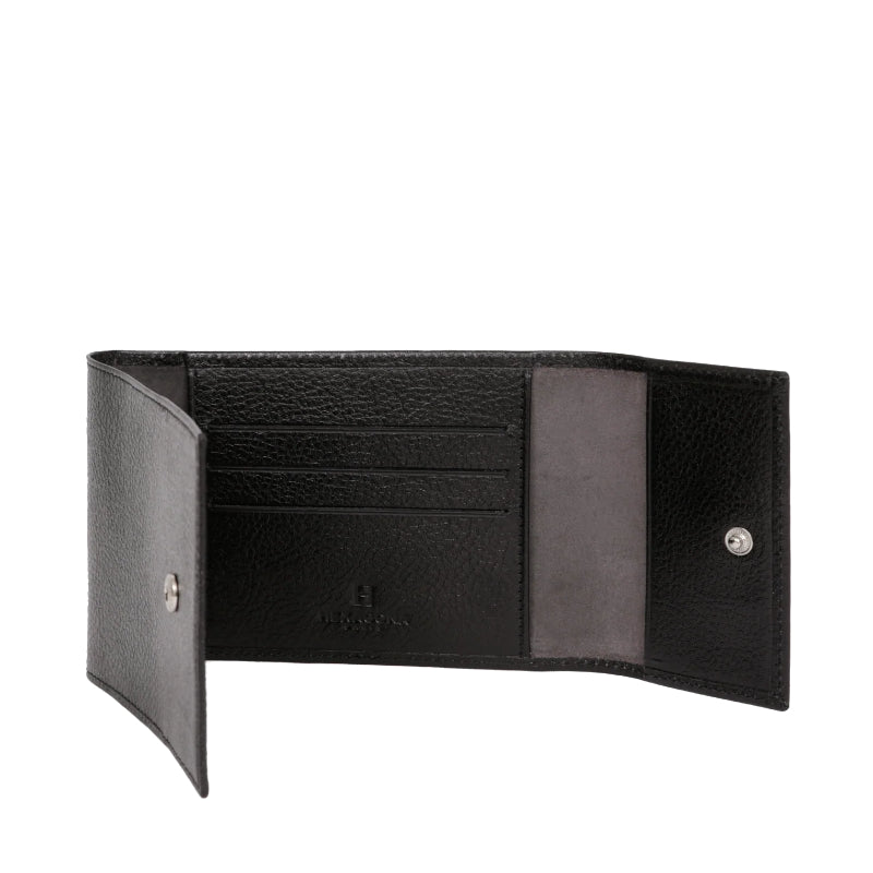HEXAGONA Porte-chéquier - Cuir de vachette végétal collet