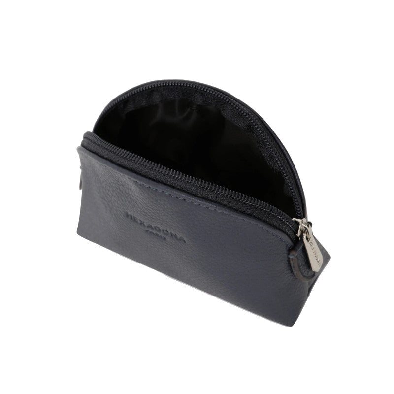 HEXAGONA Porte-monnaie - Cuir de vachette grainé