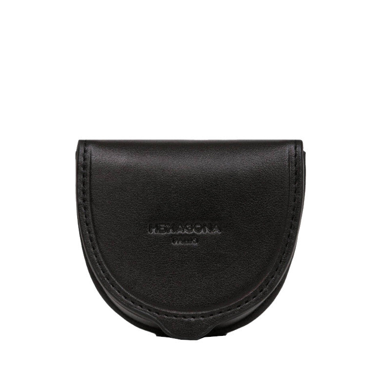 HEXAGONA Porte-monnaie -Cuir de vachette souple