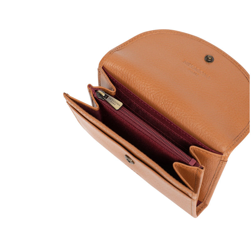 HEXAGONA Porte-monnaie - Stop RFID - Cuir