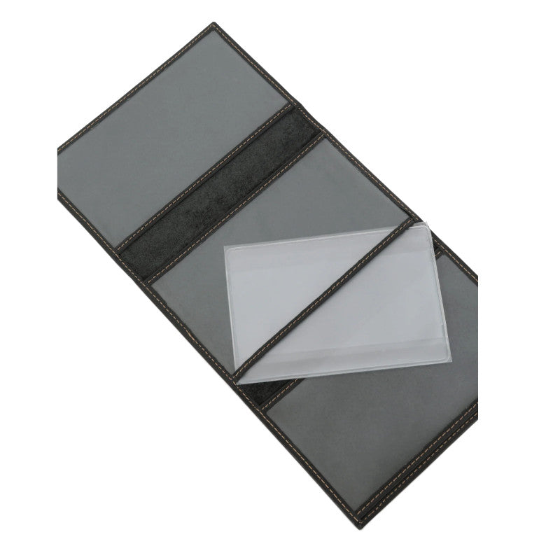 HEXAGONA Porte-papiers - 2 volets - Cuir