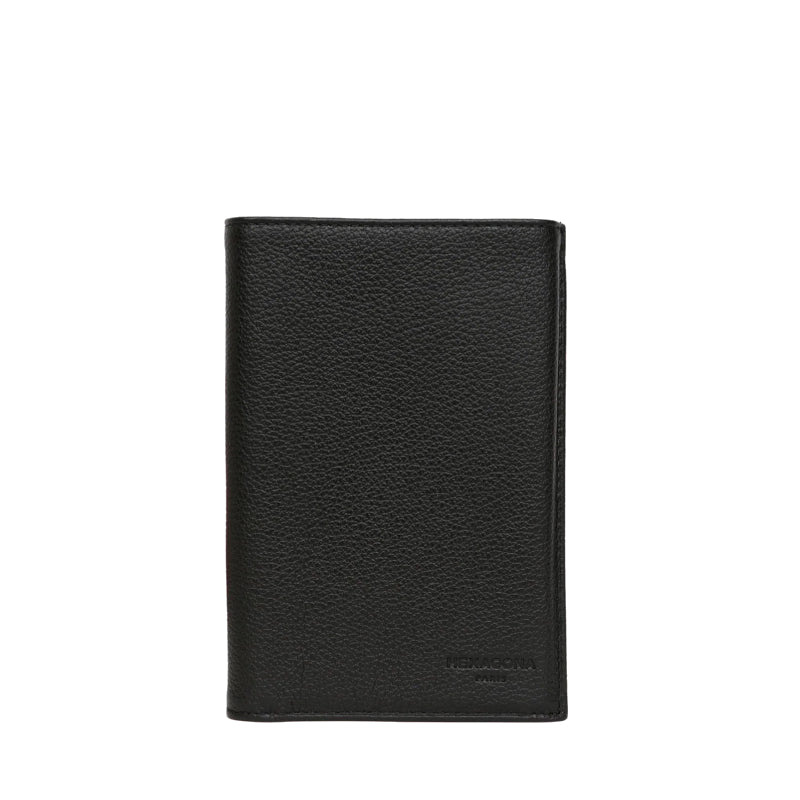 HEXAGONA Portefeuille européen - Cuir de vachette grainé