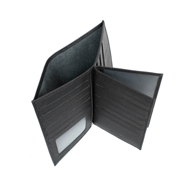 HEXAGONA Portefeuille européen - Cuir de vachette grainé