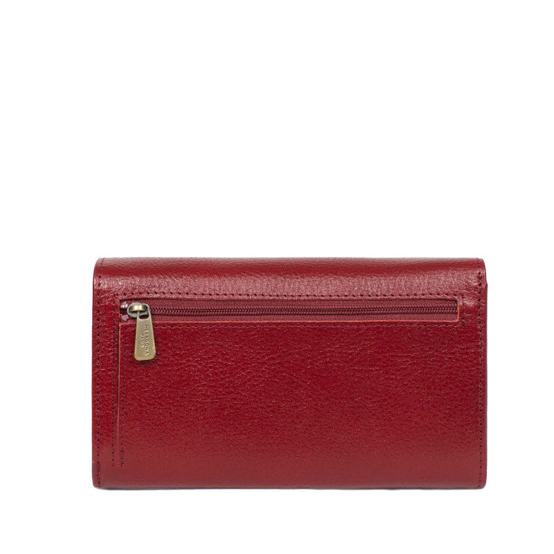 HEXAGONA Portefeuille long - 1 volet - Stop RFID - Cuir