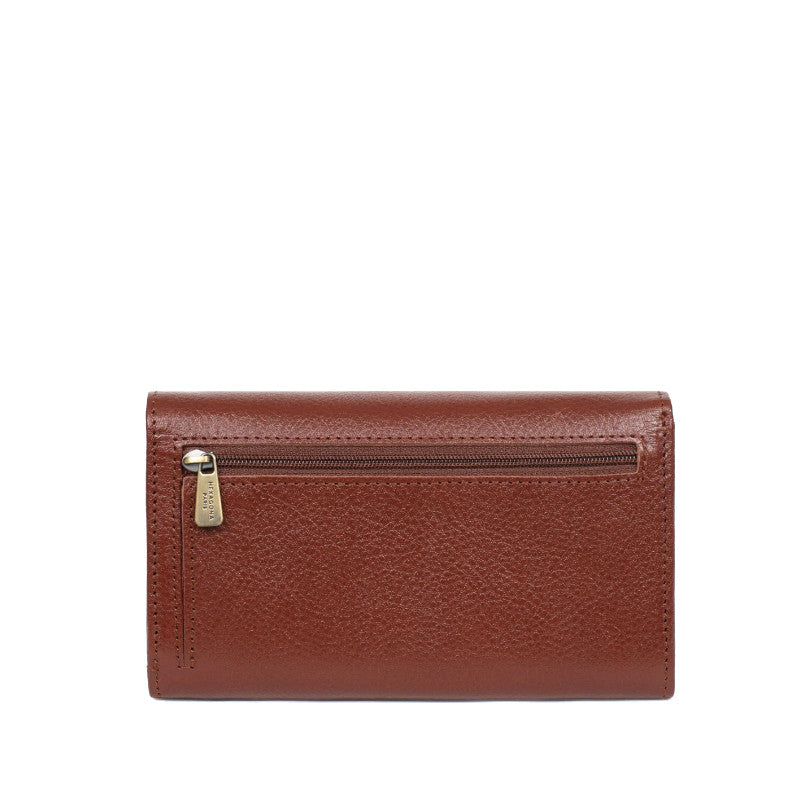HEXAGONA Portefeuille long - 1 volet - Stop RFID - Cuir