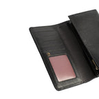 HEXAGONA Portefeuille long - 1 volet - Stop RFID - Cuir