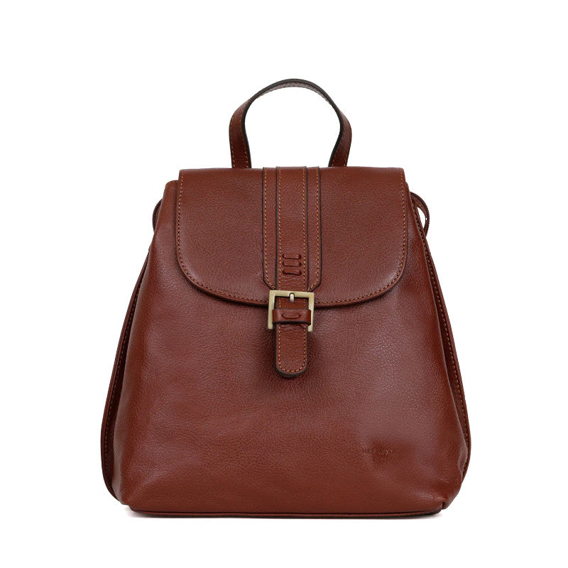 HEXAGONA Sac à dos - Cuir de vachette