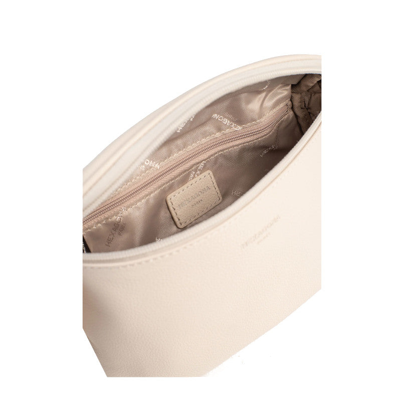 HEXAGONA Sac banane - Cuir de vachette grainé