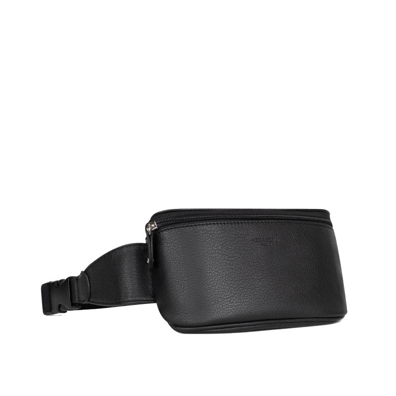 HEXAGONA Sac banane - Cuir de vachette grainé