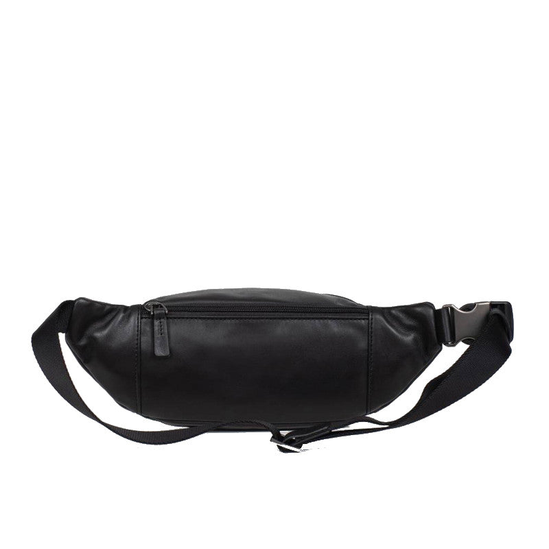 HEXAGONA Sac banane -Cuir de vachette souple