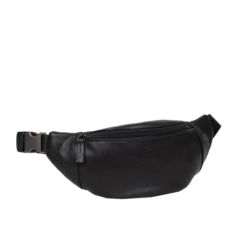 HEXAGONA Sac banane -Cuir de vachette souple