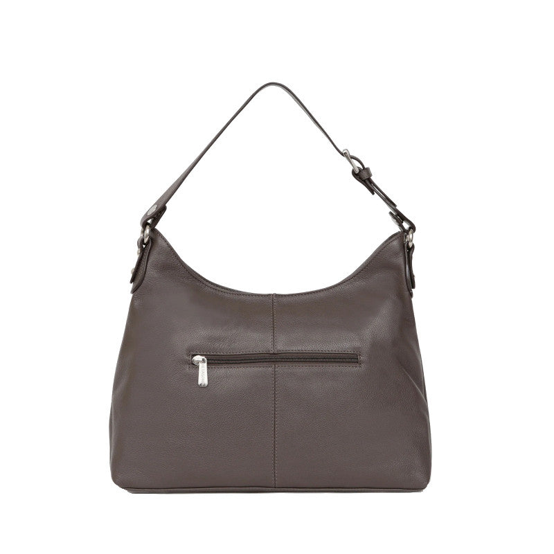 HEXAGONA Sac besace Cuir de vachette grainé