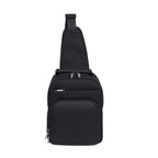 HEXAGONA Sac monobretelle -Nylon garni synthétique mat
