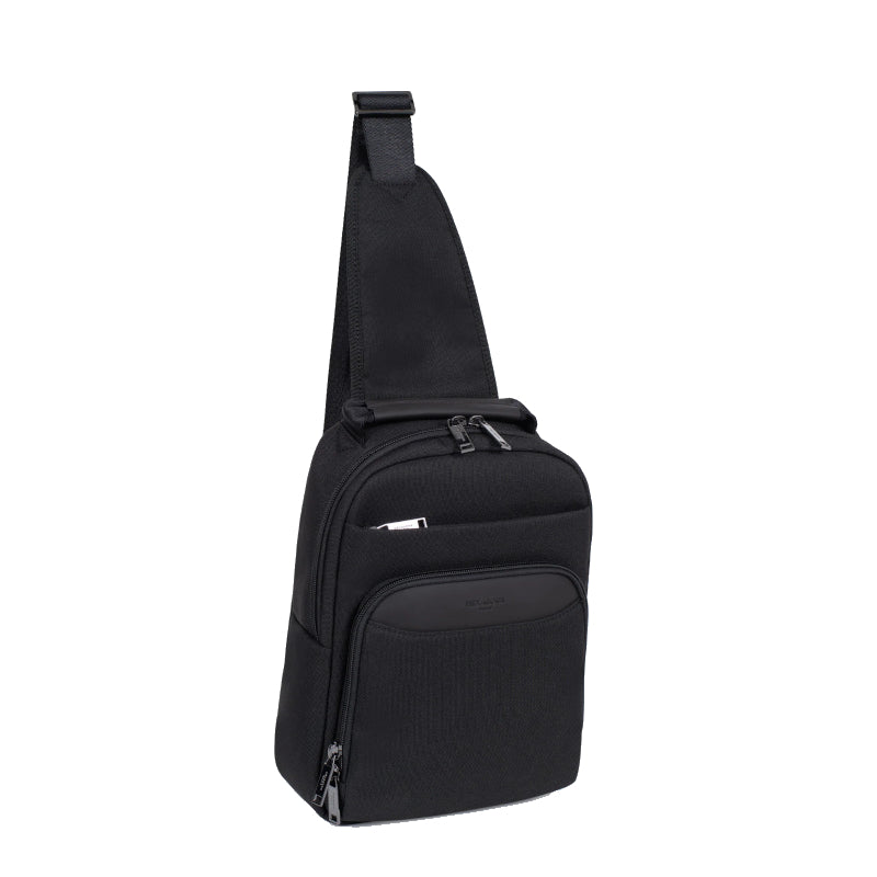 HEXAGONA Sac monobretelle -Nylon garni synthétique mat