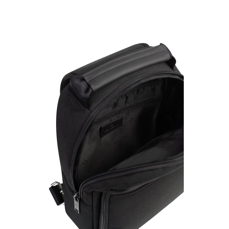 HEXAGONA Sac monobretelle -Nylon garni synthétique mat