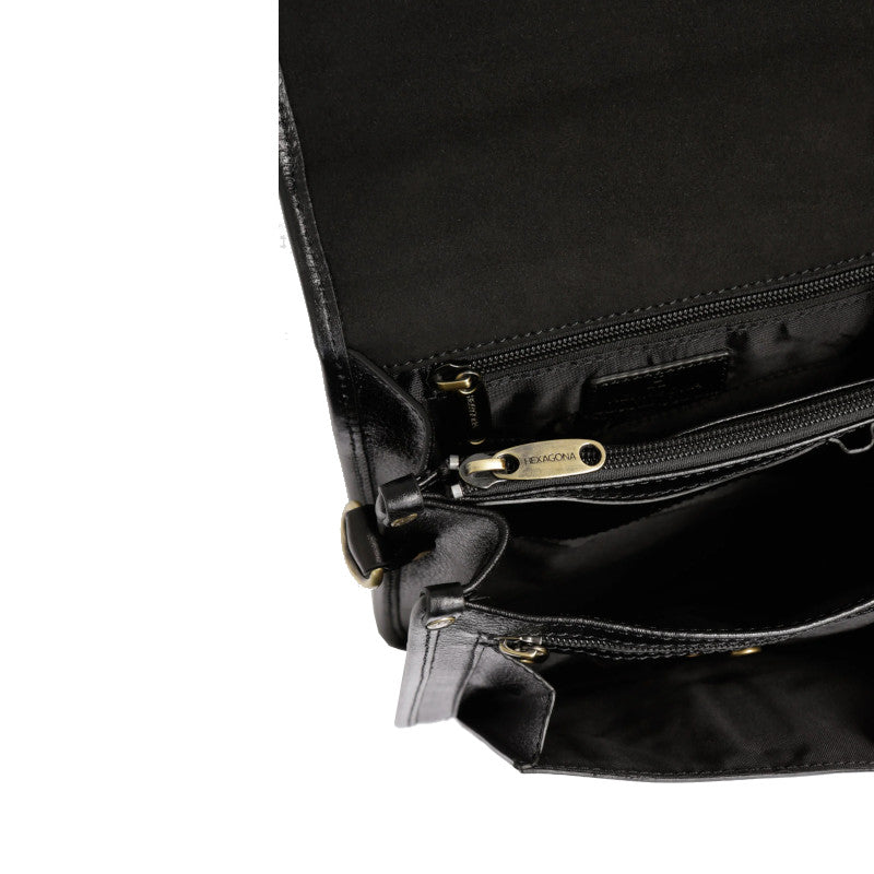 HEXAGONA Sac porté Baisenville - Cuir