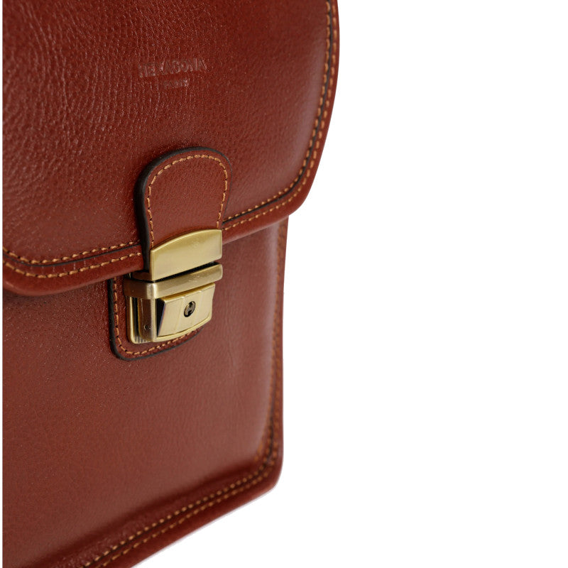 HEXAGONA Sac porté Baisenville - Cuir