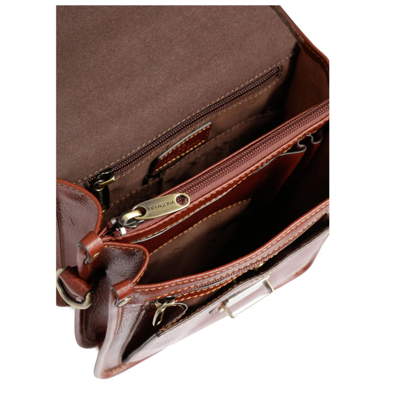 HEXAGONA Sac porté Baisenville - Cuir