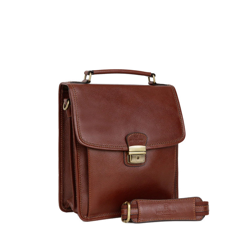 HEXAGONA Sac porté Baisenville - Cuir