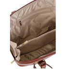 HEXAGONA Sac porté épaule 2 anses - A4 - Cuir