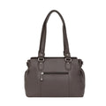 HEXAGONA Sac porté épaule 2 anses - Cuir de vachette grainé