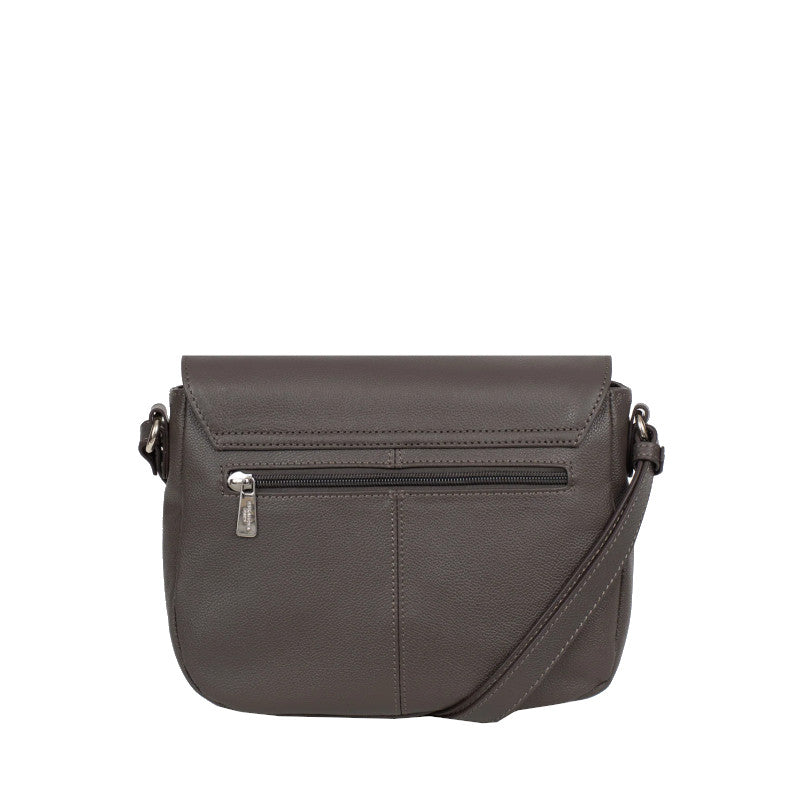 HEXAGONA Sac porté travers - Cuir