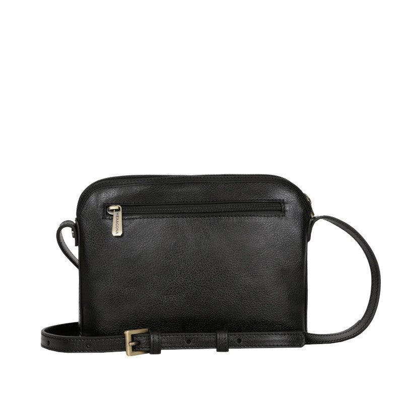 HEXAGONA Sac porté travers - Cuir