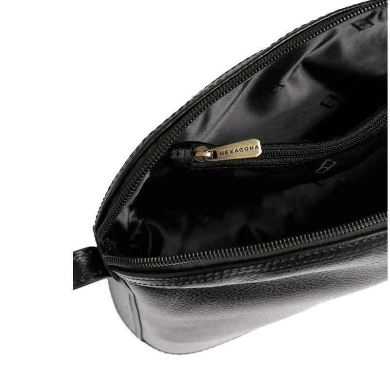 HEXAGONA Sac porté travers - Cuir