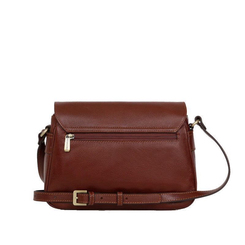 HEXAGONA Sac porté travers - Cuir