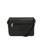 HEXAGONA Sac porté travers - Cuir de vachette grainé